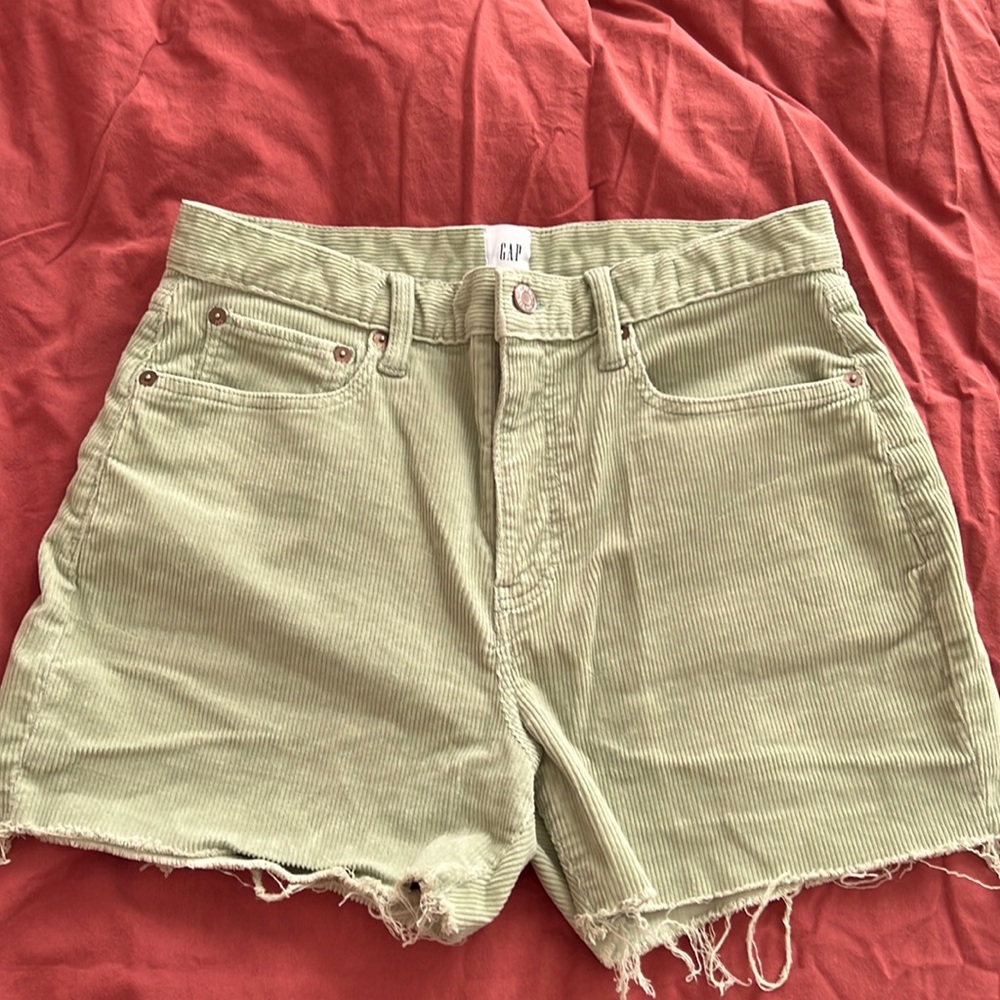 Corduroy shorts